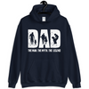 PresentsPrints, Dad The Man The Myth The Legend, Father&#39;s day Gift Unisex Hoodie