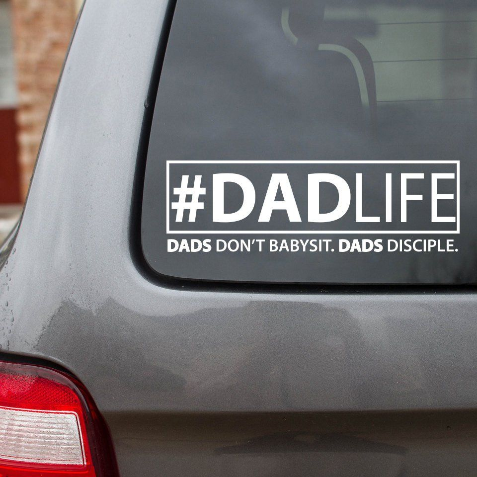 Dadlife Car Decal Sticker | Waterproof | Vinyl Sticker