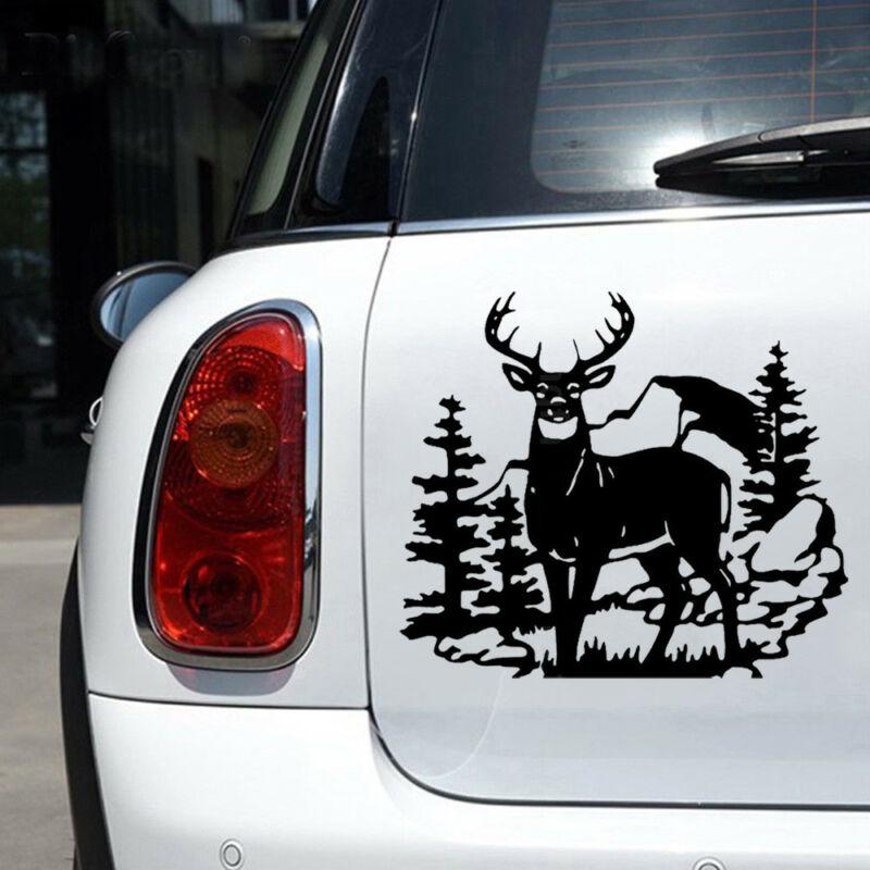 Deer Hunter Wild Animal Car Decal Sticker | Waterproof | Vinyl Sticker