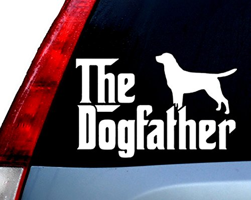 Dogfather Car Decal Sticker | Waterproof | Vinyl Sticker