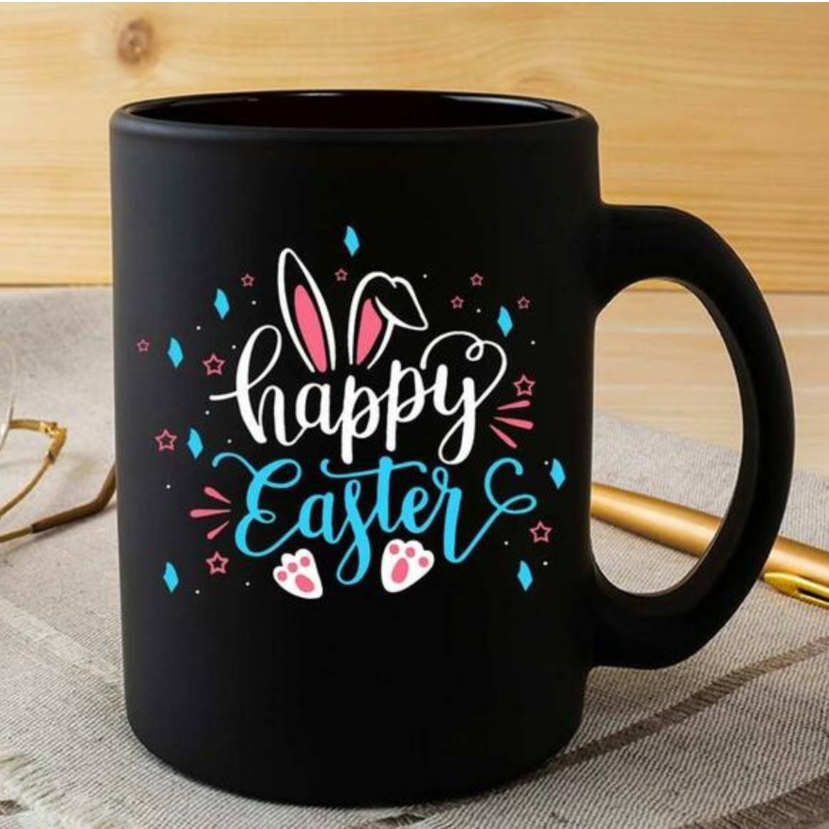 PresentsPrints, Easter Gift Happy Easter Day Coffee mug 11oz 15oz