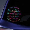 Faith Car Decal Sticker | Waterproof | Vinyl Sticker