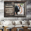 PresentsPrints, Father Of The Bride Gift Wedding Picture, Personalized Canvas for Dad in Daughter&#39;s Wedding, Canvas Wall Art