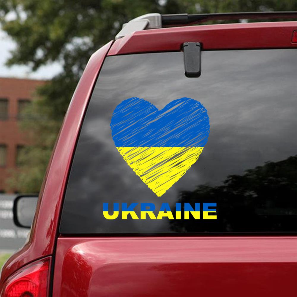 For Ukraine People Peace Sticker Car Vinyl Decal Sticker