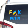 Fuck Putin Put InNo War More Peace Sticker Car Vinyl Decal Sticker