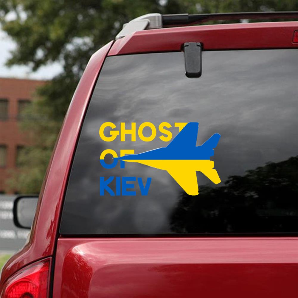Ghost Of Kievkiyv Sticker Car Vinyl Decal Sticker