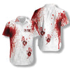 Halloween Blood Splatter Hawaiian Shirt, Aloha Shirt