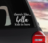 Hella Car Decal Sticker | Waterproof | Vinyl Sticker