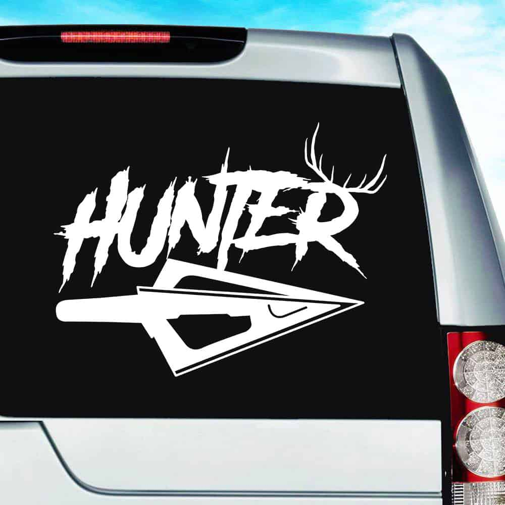 Hunter Car Decal Sticker | Waterproof | Vinyl Sticker