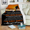 Dad I love You always and forever Fleece Blanket, Gift for Dad blanket, Father&#39;s Day Gift, Family&#39;s Gift - TNN39D08