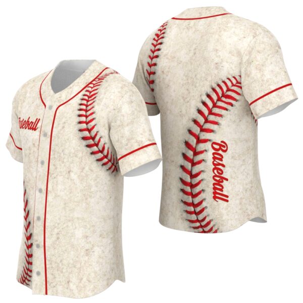 Baseball Ball Texture Baseball Jersey