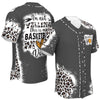 Basketball Grey Leopard Mom Voice Baseball Jersey
