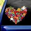 Love Car Decal Sticker | Waterproof | Vinyl Sticker