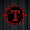 MLB Texas Rangerss Logo RGB Led Lights Metal Wall Art