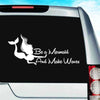 Mermaid Car Decal Sticker | Waterproof | Vinyl Sticker