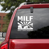 Milf Car Decal Sticker | Waterproof | Vinyl Sticker