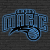 NBA Orlando Magic Logo RGB Led Lights Metal Wall Art