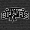 NBA San Antonio Spurs Logo RGB Led Lights Metal Wall Art