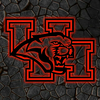 NCAA Basketball Houston Cougars Logo RGB Led Lights Metal Wall Art