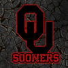 NCAA Football Oklahoma Sooners Logo RGB Led Lights Metal Wall Art