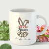 Nana Easter Leopard Rabbit Mug Gifts For Her, Mother&#39;s Day mug