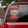 Nurse Car Decal Sticker | Waterproof | Vinyl Sticker