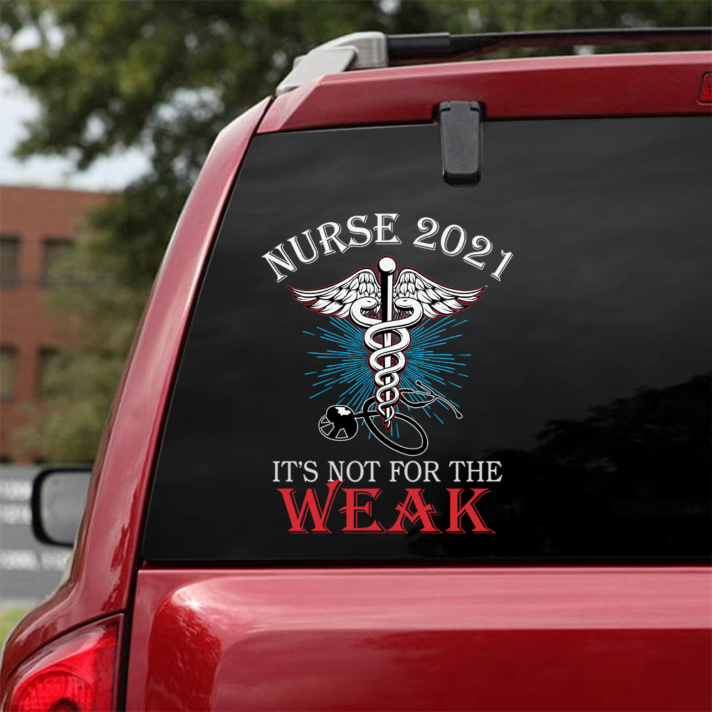 Nurse Car Decal Sticker | Waterproof | Vinyl Sticker