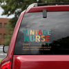 Nurse Car Decal Sticker | Waterproof | Vinyl Sticker