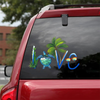 Ocean Car Decal Sticker | Waterproof | Vinyl Sticker