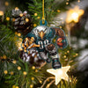 Eagles - Shaped Ornament - Loop - H9h3-741 Car Ornament