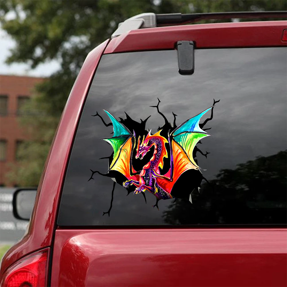 Funny Dragon Mom Car Decal You Cute Name Tag Stickers Fathers Day Crafts