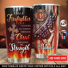 PresentsPrints, I&#39;m Firefighter I Can Do All Things Through Christ, Personalized Tumbler 20oz 30oz