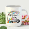 PresentsPrint, Personalized Grandma&#39;s Blessings Easter Truck Mug Gifts For Grandma