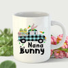 PresentsPrint, Personalized Nana Bunny Easter Truck Mug Gifts For Mother&#39;s Day