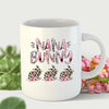 PresentsPrint, Personalized Nana Bunny Family Easter Matching Mug Gifts For Her, Mother&#39;s Day