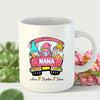 PresentsPrint, Personalized Nana Happy Easter, Easter Three Gnomes Mug Gifts For Mother&#39;s Day