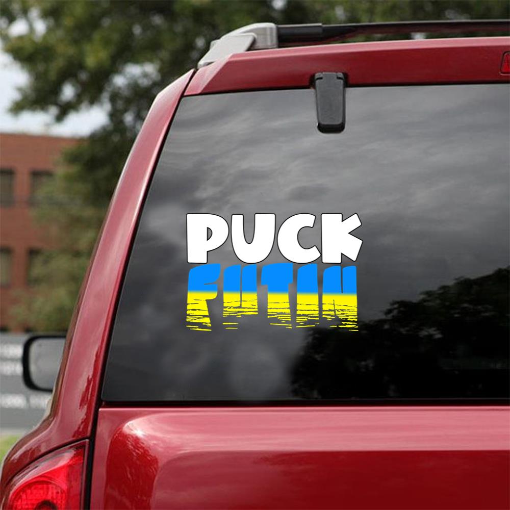Puck Futin Essential Car Vinyl Decal Sticker