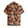 Pumpkin Flower Halloween Theme Hawaiian Shirt, Aloha Shirt