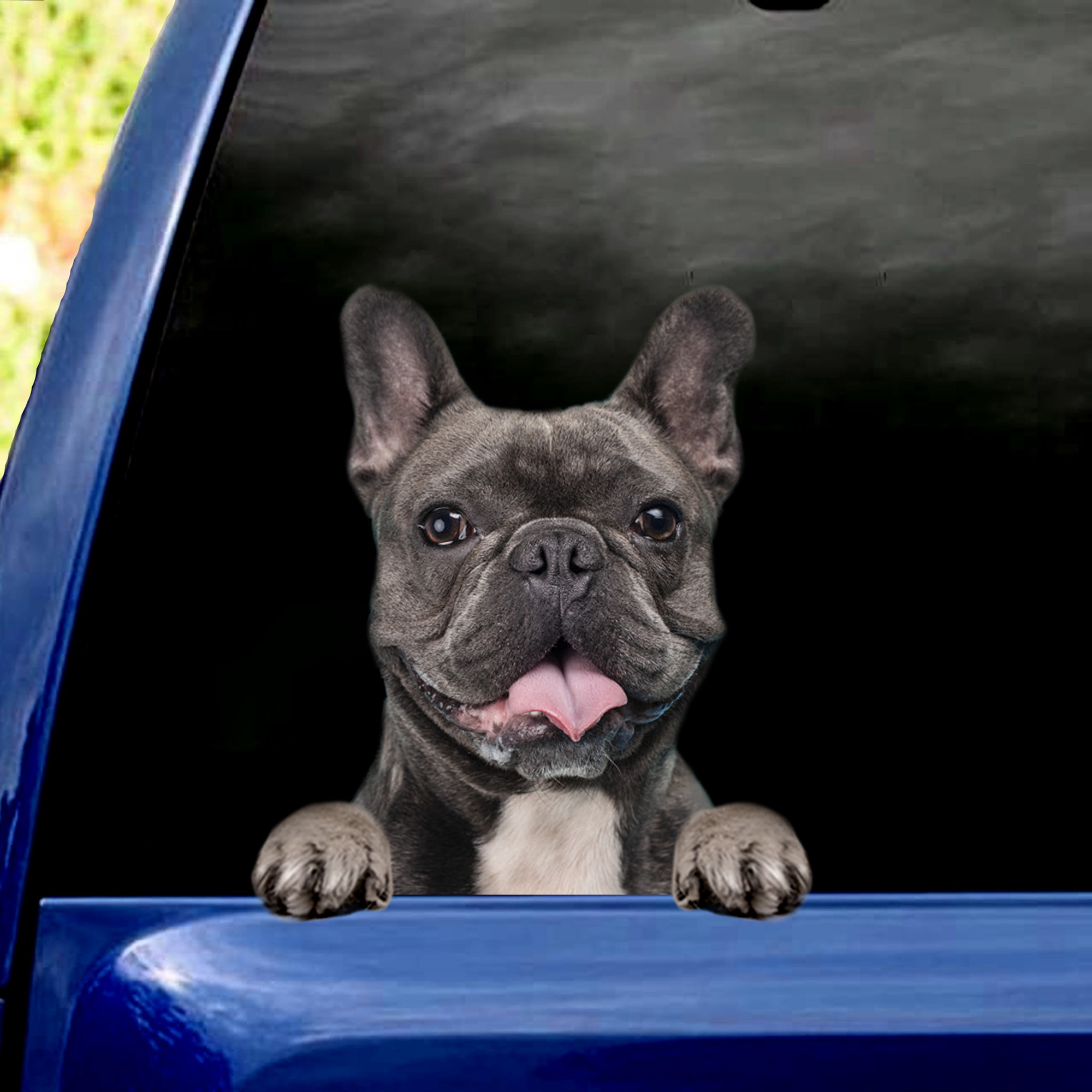 Funny French Bulldog Sticker Cute Lovable Dot Stickers Thank You Gifts
