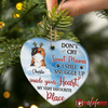 PresentsPrints, Don&#39;t Cry Sweet Mama Pet Loss - Memorial Gift - Personalized Heart Acrylic Ornament