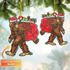 Bigfoot is coming to town - Shaped Ornament - BY97 Car Ornament