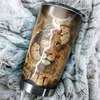 PresentsPrints, Lion Jesus haflface, Easter Day Christian Jesus Tumbler 20oz 30oz