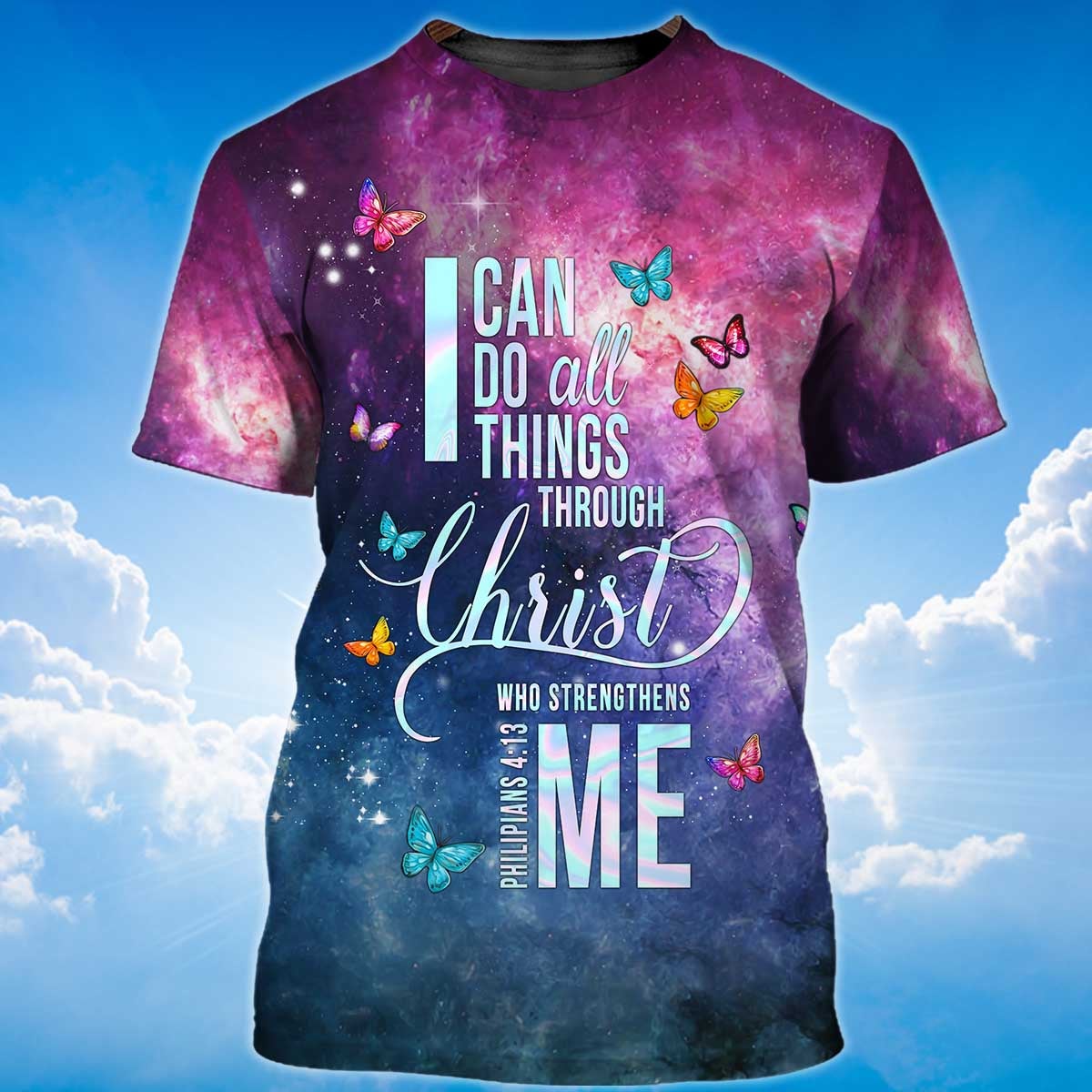 PresentsPrints, I Can Do All Things Through Christ Who Strengthens Me T-Shirt