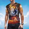 PresentsPrints, I Can Do All Things Through Christ, Lion Cross T-Shirt