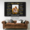 PresentsPrints, We&#39;re a Team - Personalized Canvas, Weeding Gift, Valentine Gift, Anniversary Gift For Her for Him