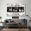 PresentsPrints, Got We This Crazy Loud Love Black White Couple Personalized Canvas, Valentine Gift