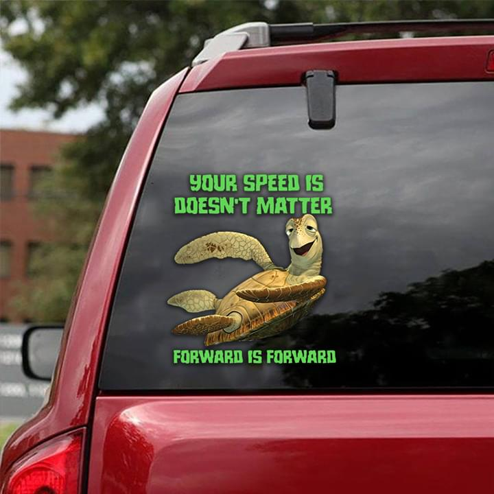 Your Speed Is Doesn't Matter Car Decal Sticker | Waterproof | Vinyl Sticker