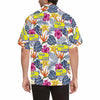 Custom Logo Hawaiian Shirts Seabed Custom All Over Print Hawaiian Shirt Personalized Photo Tropical Printing Aloha Shirt