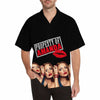 Custom Hawaiian Shirt with Photo&amp;Name Property Lip Personalise Face Aloha Shirt Birthday Gift For Him