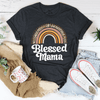 PresentsPrints, Blessed Mama Boho Rainbow Happy Mother&#39;s Day, Mom T-shirt